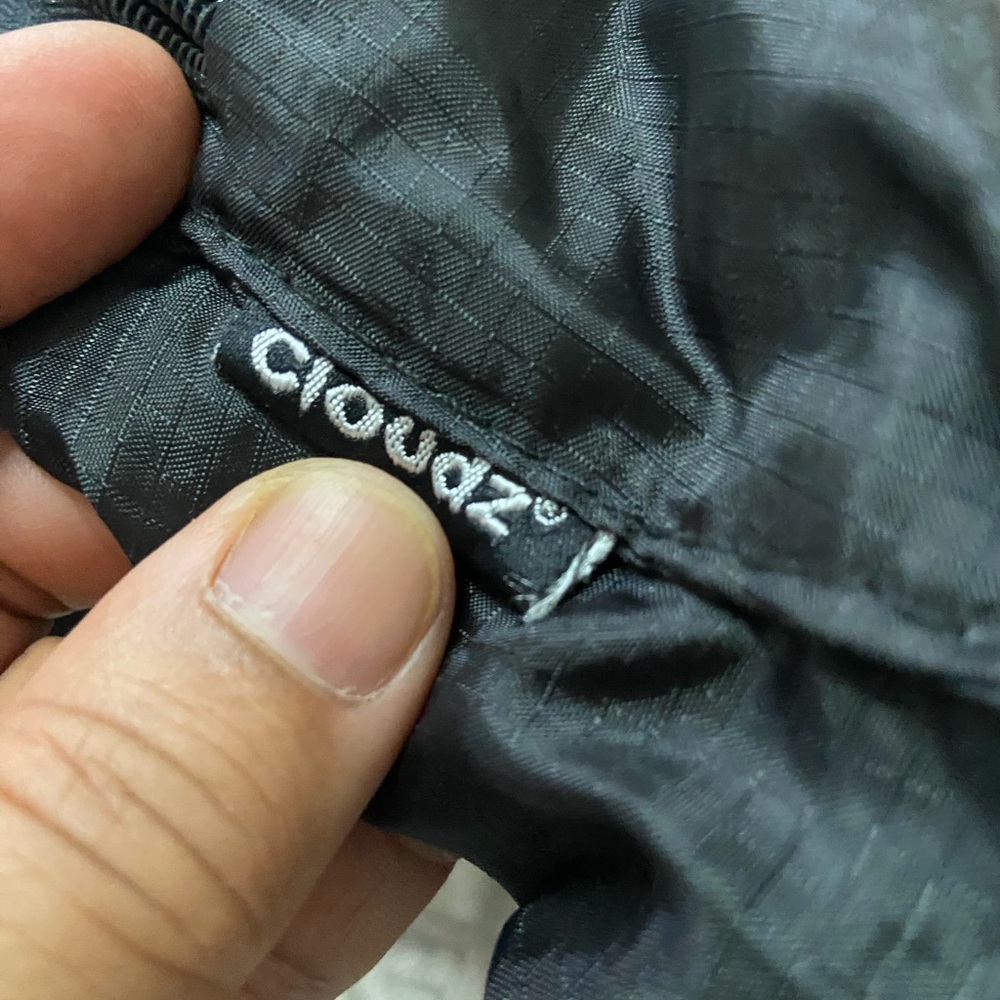 Cloudz Black Nylon Packable Backpack - image 8